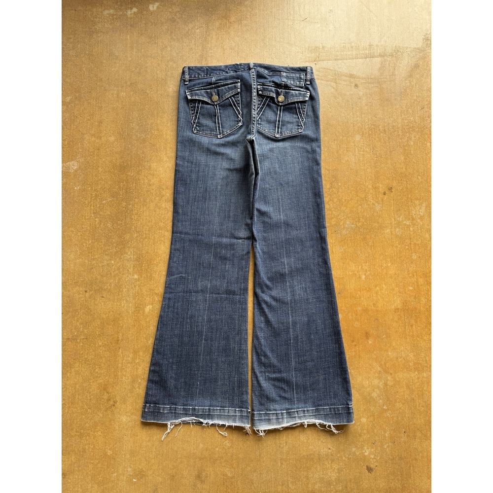 GAP Sexy Boot Flared Denim Jeans Western Y2K Cowboy Womens 30x29 Limited Edition